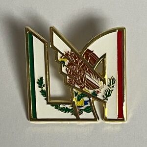 Los Angeles FC LA Golden Eagle Mexico Flag Hat Pin Bag Soccer Fitted New Era